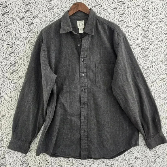 Field Gear  100% Cotton Button Down Men's T Shirt XLT - Picture 1 of 8